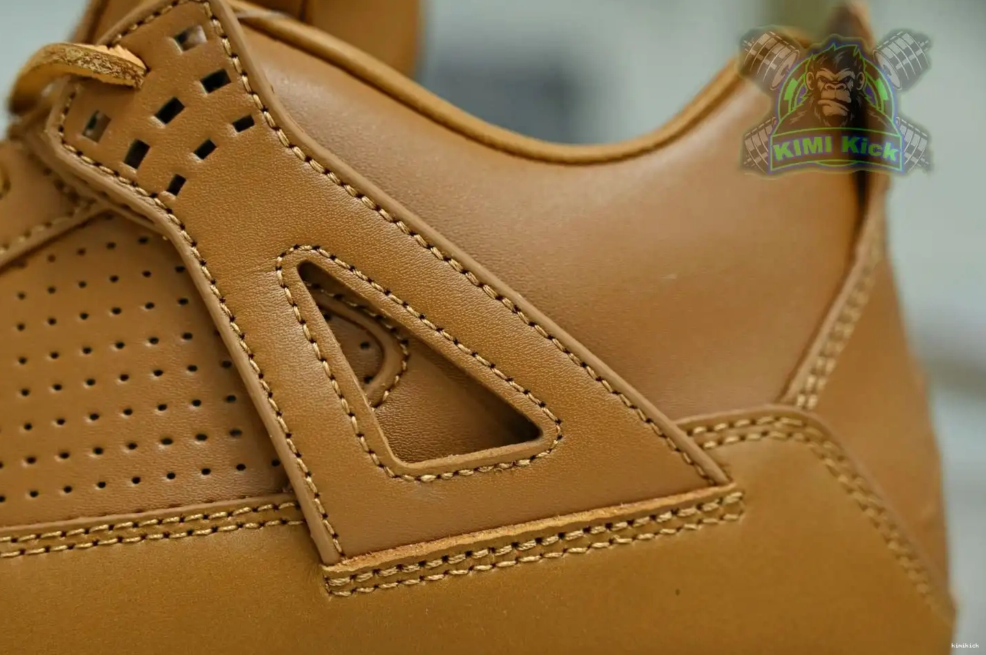 Jordan Air 4 wheat Jordan Kimikick ginger retro 0425